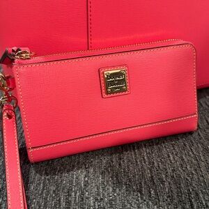 Dooney & Bourke Bubble gum Pink Wallet